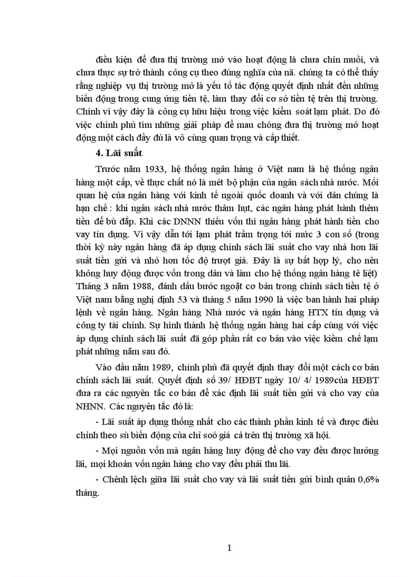 image for page Sử dụng chính sách tiền tệ nhằm kiểm soát lạm phát
