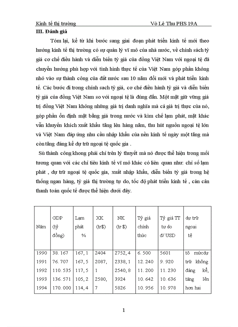 image for page Chính sách tỷ giá hối đoái và những điều kiện tự do hoá tỷ giá ở Việt nam