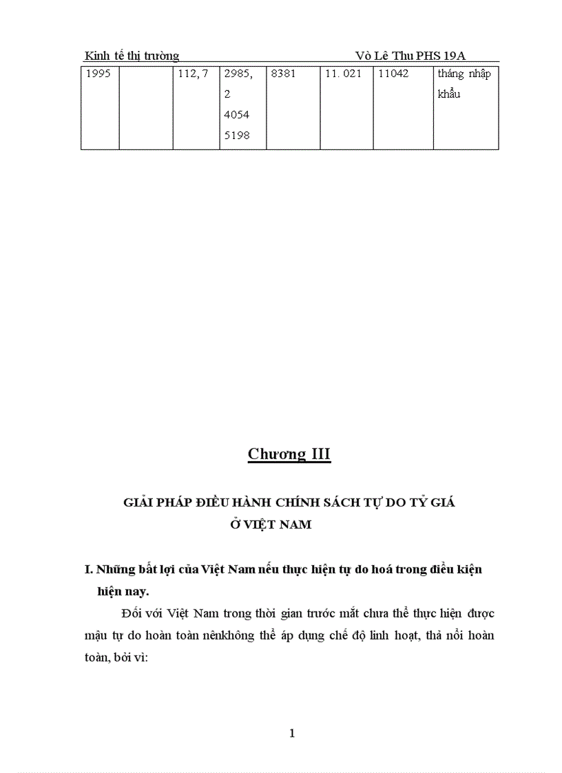 image for page Chính sách tỷ giá hối đoái và những điều kiện tự do hoá tỷ giá ở Việt nam