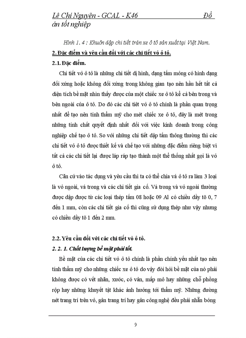 image for page Nghiên cứu ứng dụng gân vuốt trong công nghệ chặn để sản xuất chi tiết capô ô tô