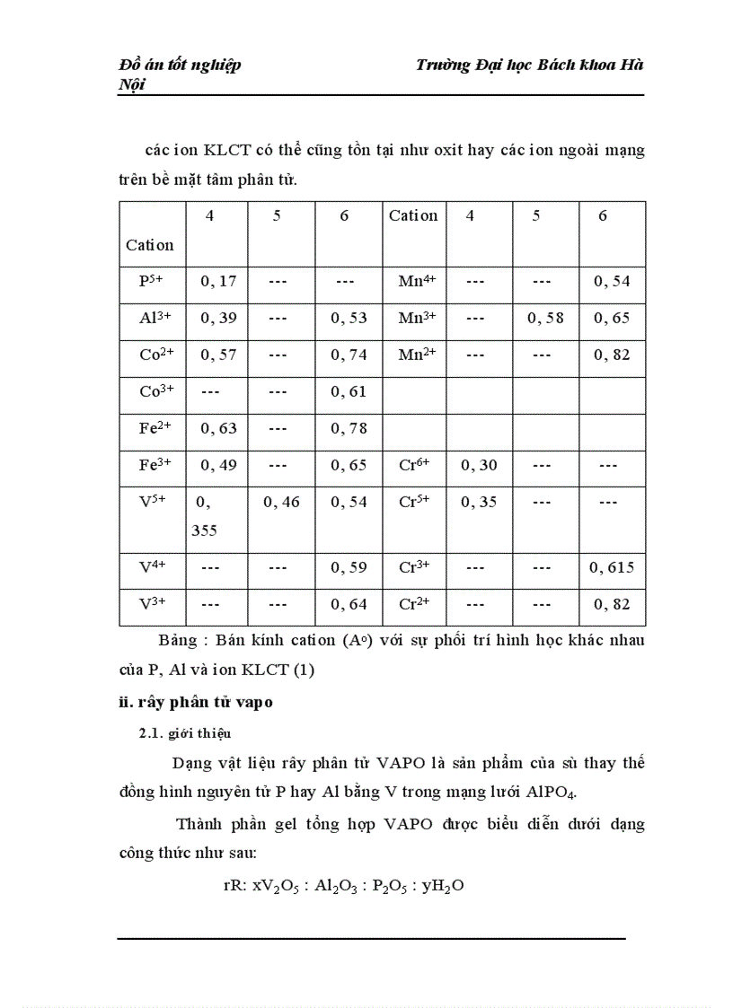 image for page nghiên cứu xúc tác VAPO cho phản ứng oxy hoá chọn lọc p xylen thành axit terrephtalic