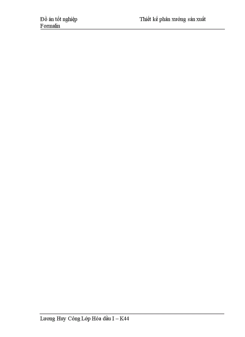 image for page Nghiên cứu xúc tác oxy hóa metanol thành formaldehyde Thiết kế phân xưởng sản xuất Formalin