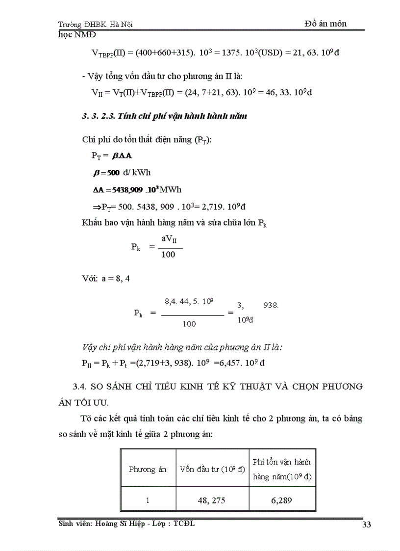 image for page Tính toán phụ tải và cân bằng công suất 1