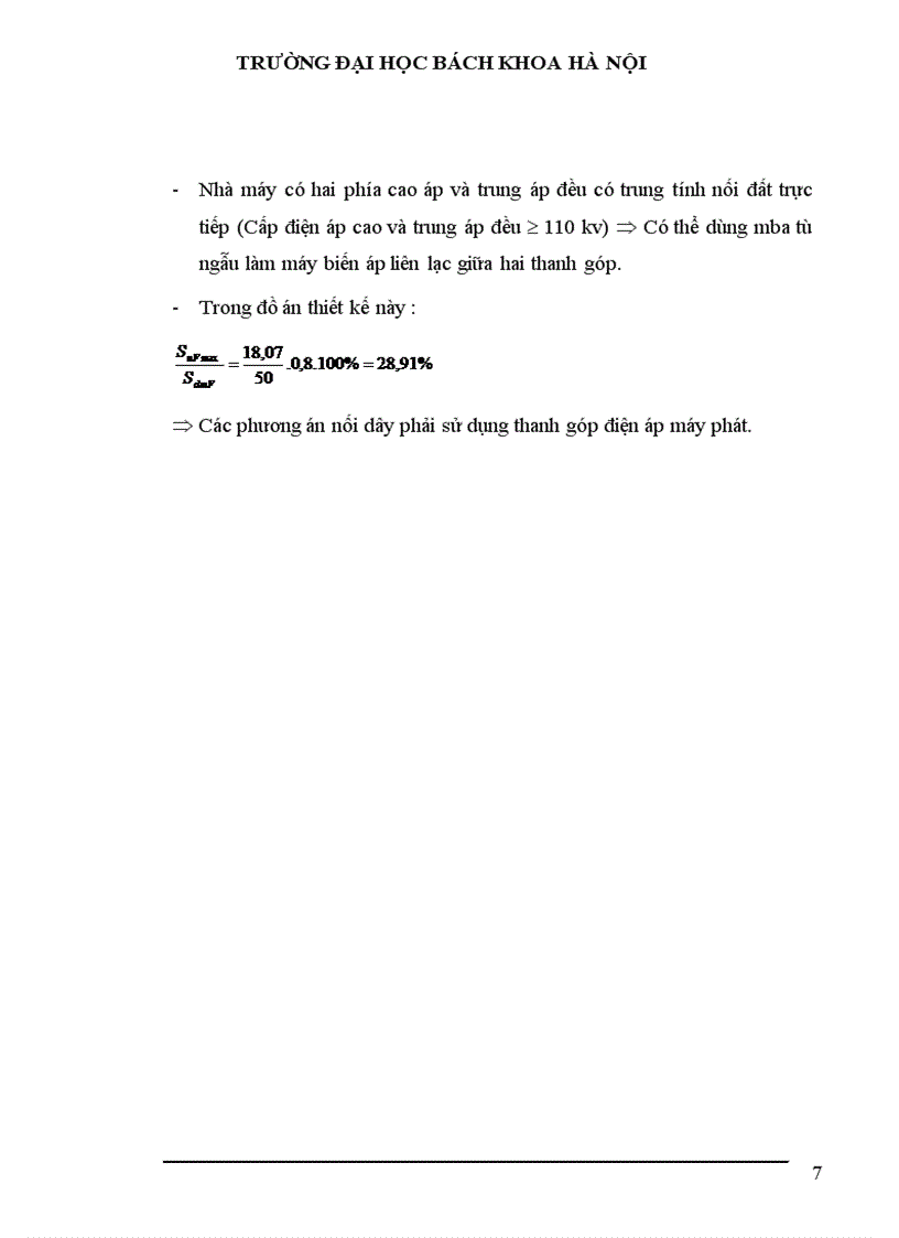 image for page Tính toán phụ tải và cân bằng công suất 1