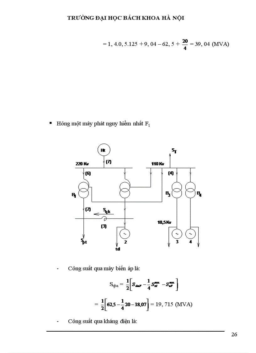 image for page Tính toán phụ tải và cân bằng công suất 1