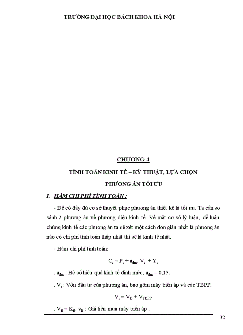 image for page Tính toán phụ tải và cân bằng công suất 1