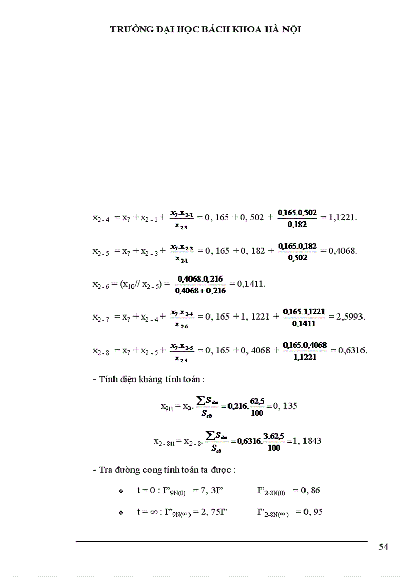 image for page Tính toán phụ tải và cân bằng công suất 1