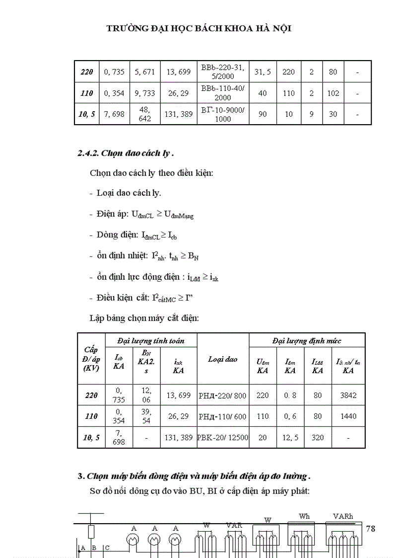 image for page Tính toán phụ tải và cân bằng công suất 1