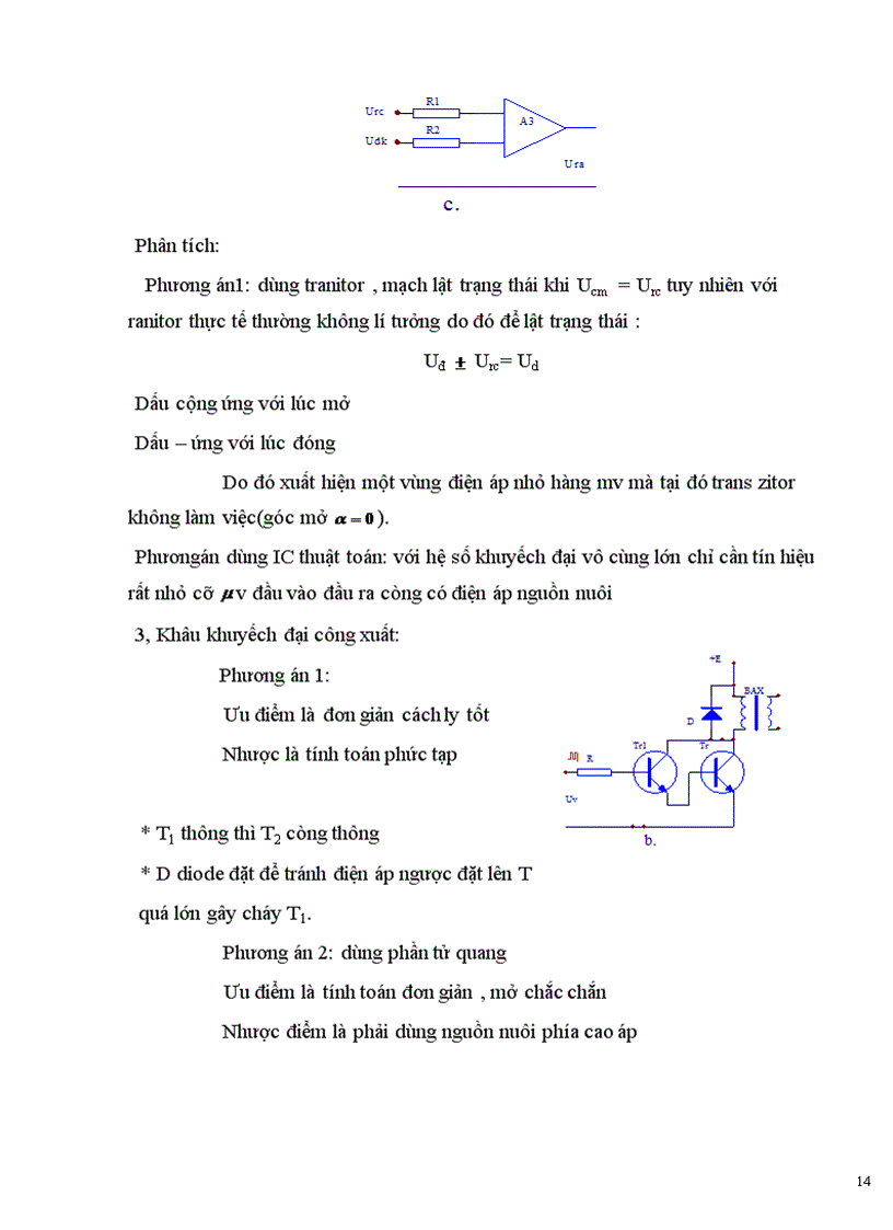 image for page Thiết kế nguồn cung cấp điện cho động cơ điện một chiều kích từ độc lập