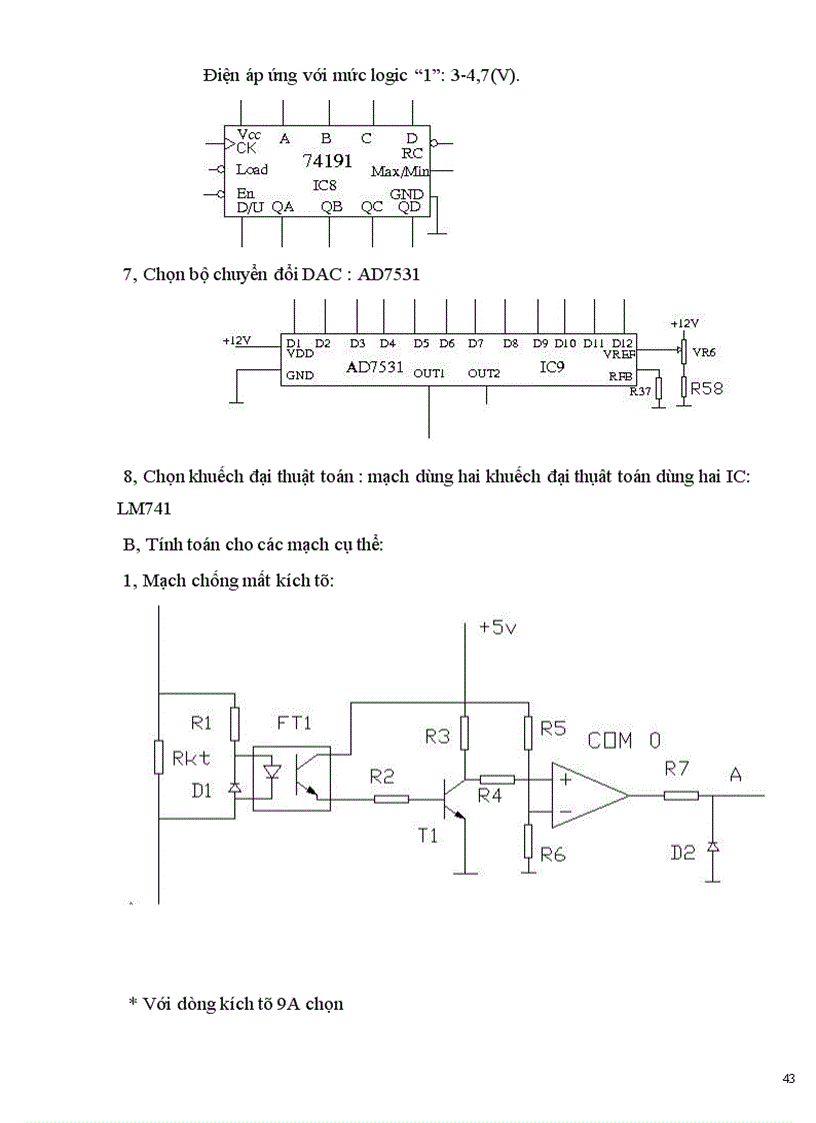 image for page Thiết kế nguồn cung cấp điện cho động cơ điện một chiều kích từ độc lập