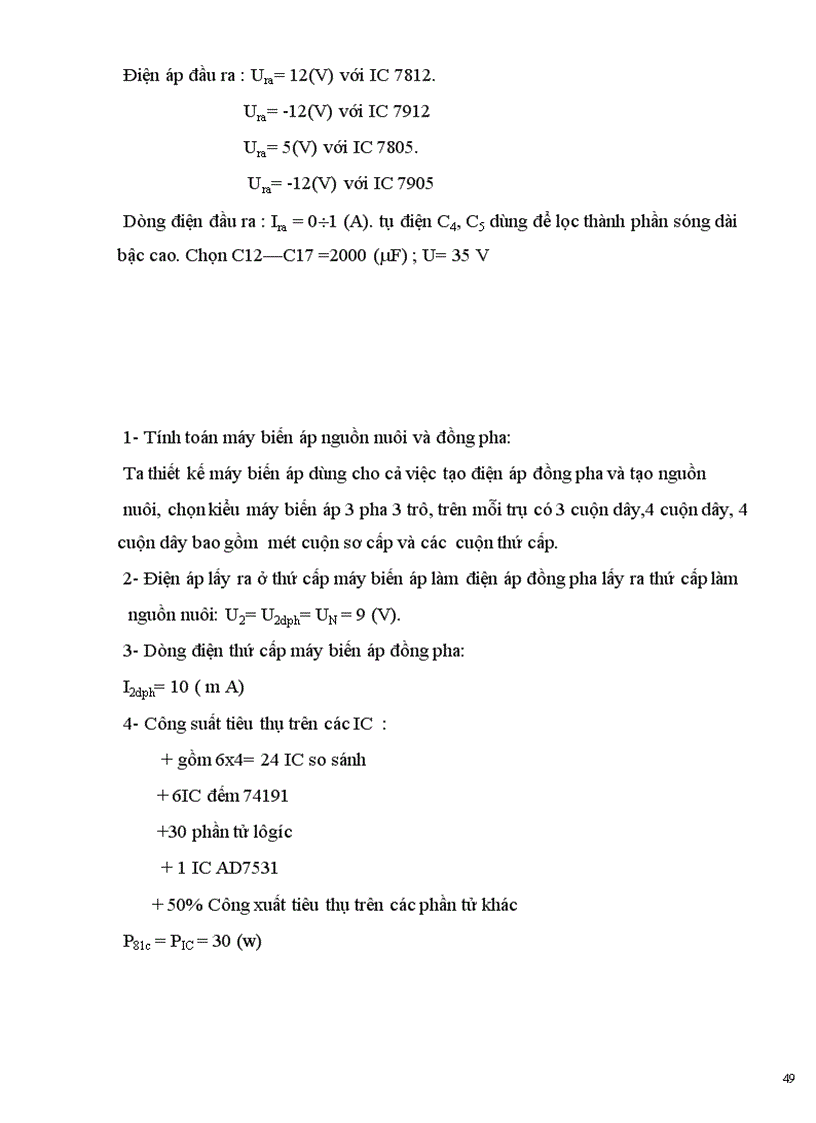 image for page Thiết kế nguồn cung cấp điện cho động cơ điện một chiều kích từ độc lập