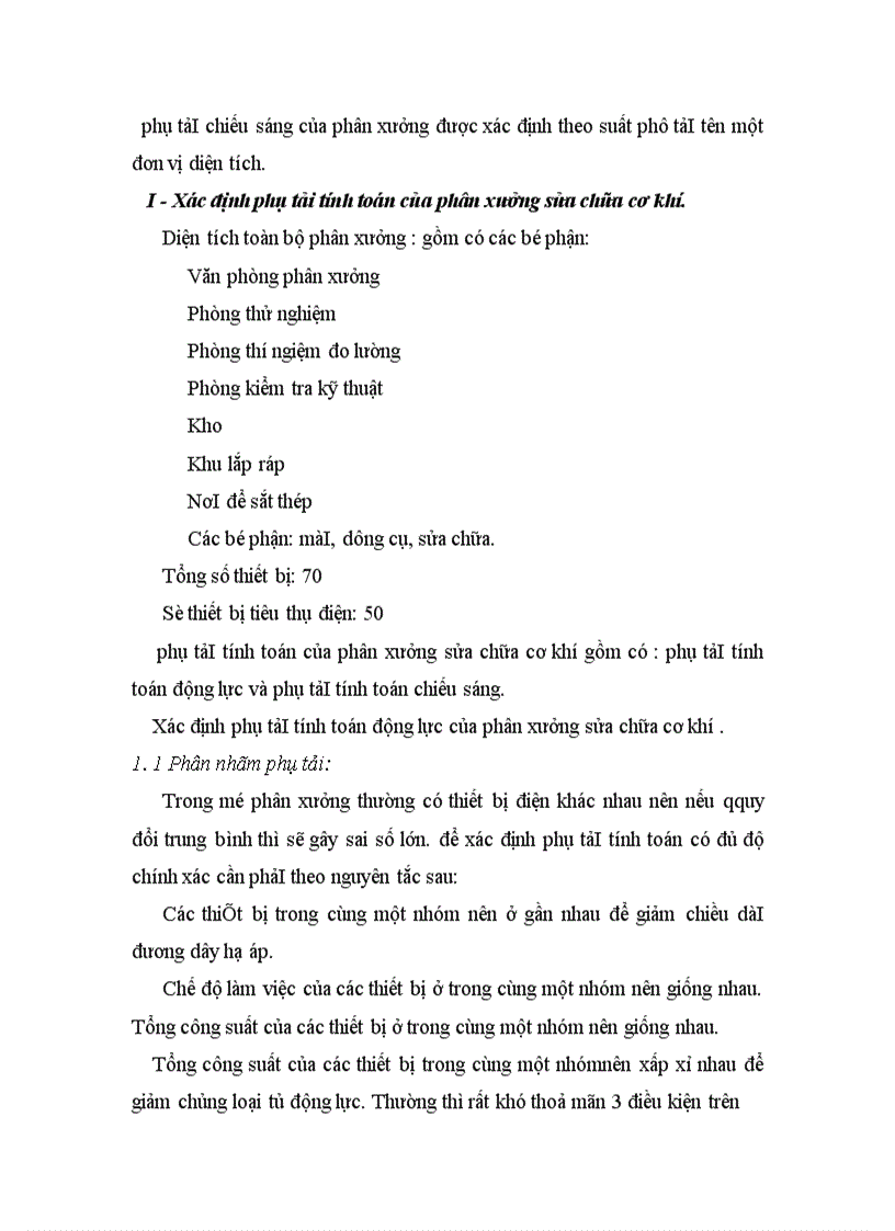 image for page Thiết kế hệ thống cung cấp điện cho nhà máy