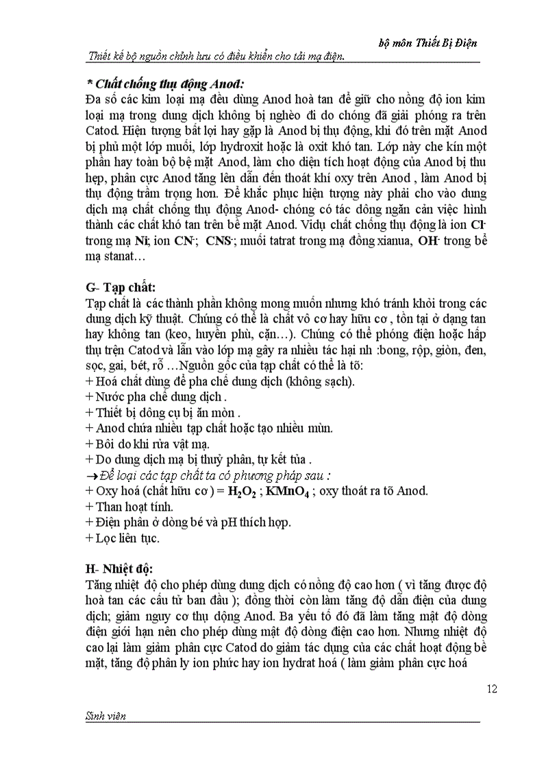 image for page Thiết kế bộ nguồn chỉnh lưu có điều khiển cho tải mạ điện