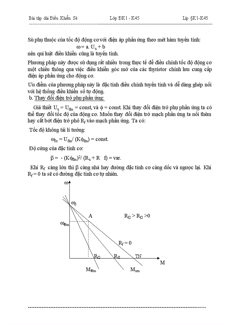 image for page Thiết kế hệ thống điều khiển động cơ điện một chiều
