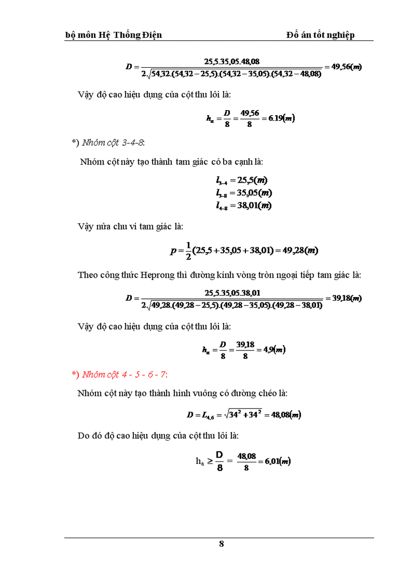 image for page Thiết kế và tính toán chống sét đánh trực tiếp cho trạm biến áp