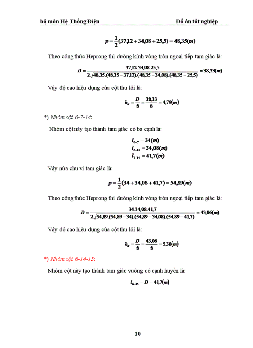 image for page Thiết kế và tính toán chống sét đánh trực tiếp cho trạm biến áp
