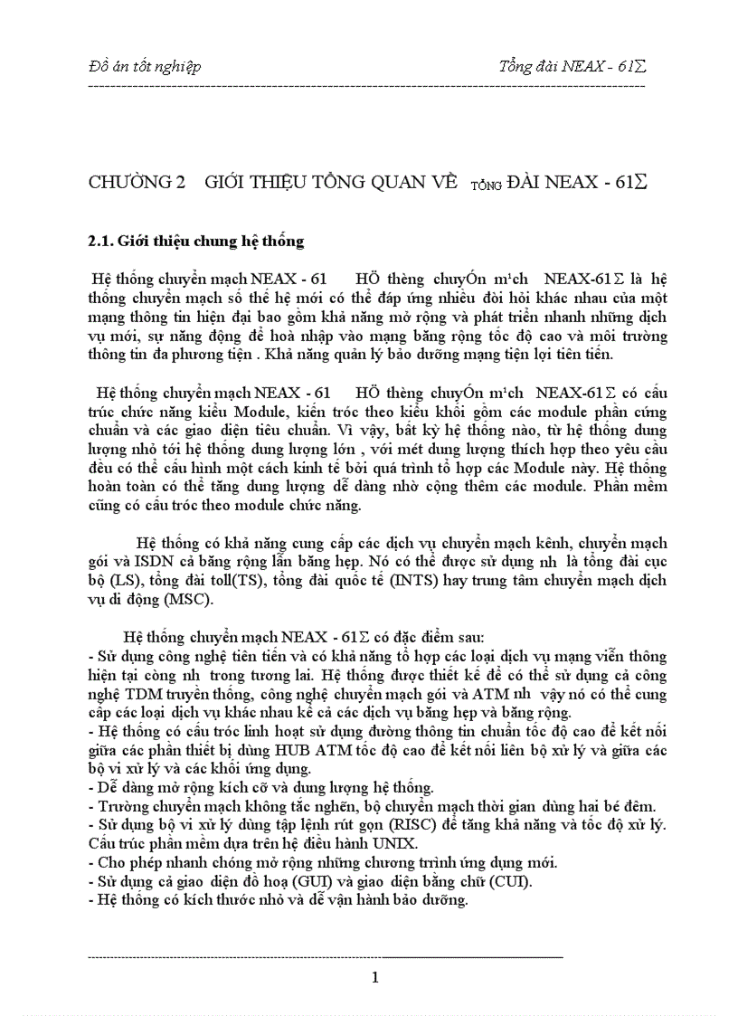 image for page hệ thống chuyển mạch của tổng đài