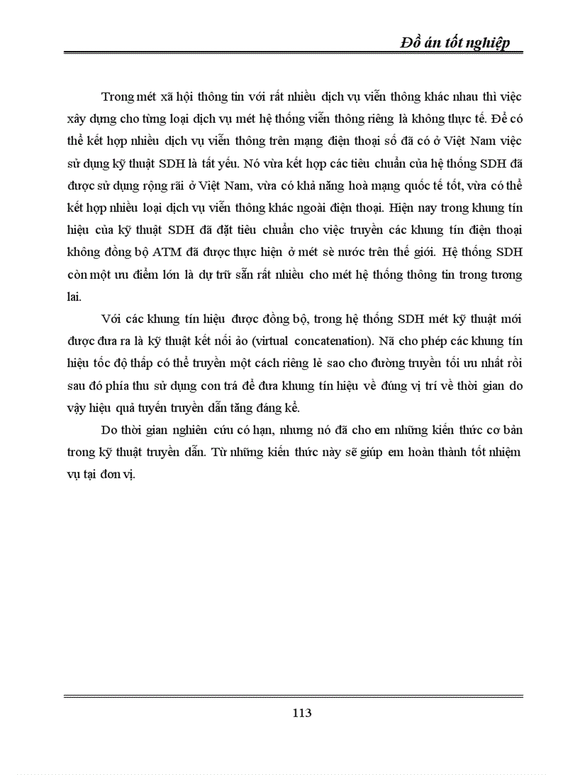 image for page Kỹ thuật truyền dẫn đồng bộ SDH ứng dụng kỹ thuật truyền dẫn SDH vào mạng cáp quang Hà Nội 1