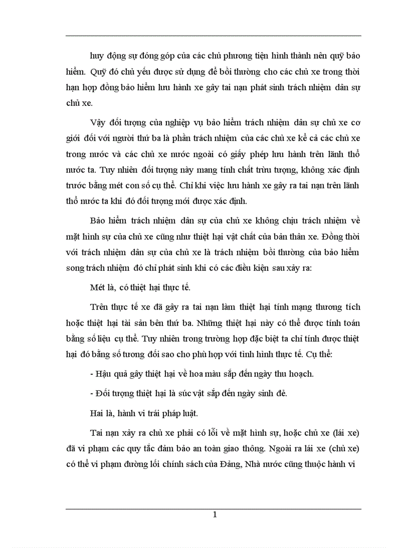 image for page Việc triển khai nghiệp vụ bảo hiểm trách nhiệm dân sự của chủ xe cơ giới đối với người thứ ba