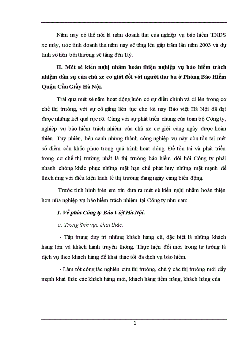 image for page Việc triển khai nghiệp vụ bảo hiểm trách nhiệm dân sự của chủ xe cơ giới đối với người thứ ba