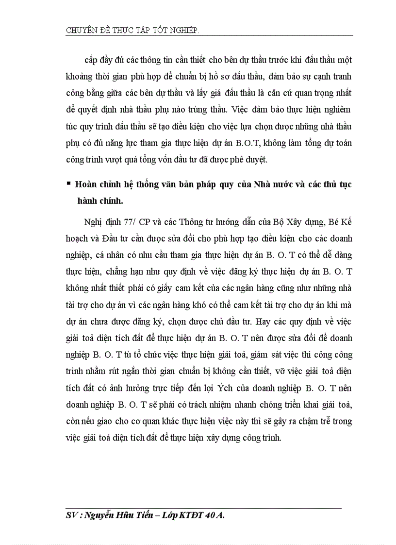 image for page Đầu tư phát triển theo hình thức B O T trong nước tại Tổng công ty xây dựng Sông Đà thực trạng và giải pháp