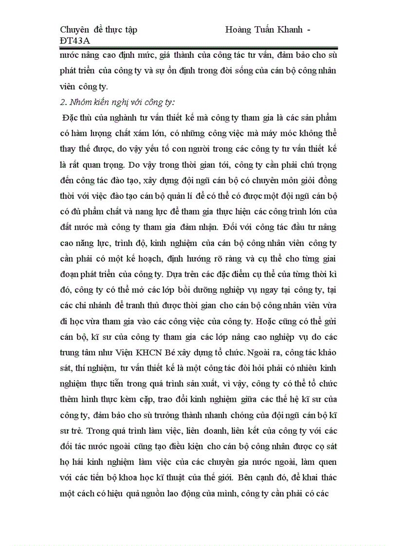 image for page Đầu tư nâng cao năng lực sản xuất kinh doanh ở công ty cổ phần tư vấn xây dựng Sông Đà