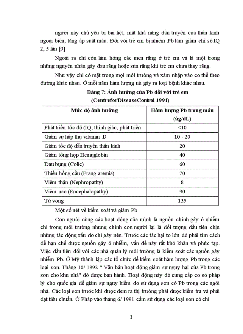 image for page Vấn đề ô nhiễm kim loại nặng chỉ trong đất