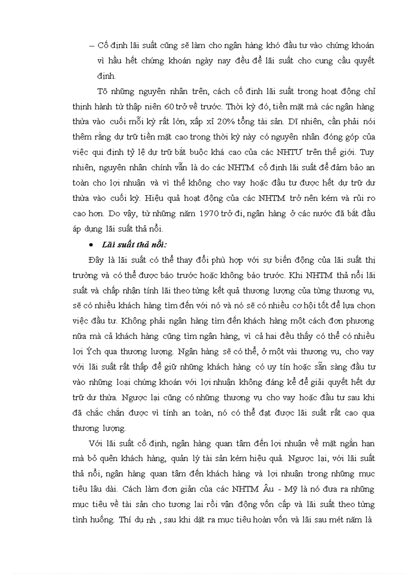 image for page Lãi suất và vấn đề Tự do hoá lãi suất ở Việt Nam