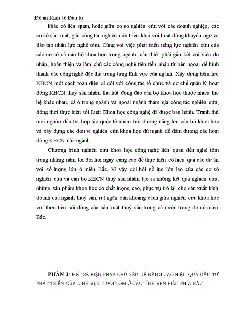 image for page Đầu tư phát triển lĩnh vực nuôi tôm ở các tỉnh ven biển phía Bắc