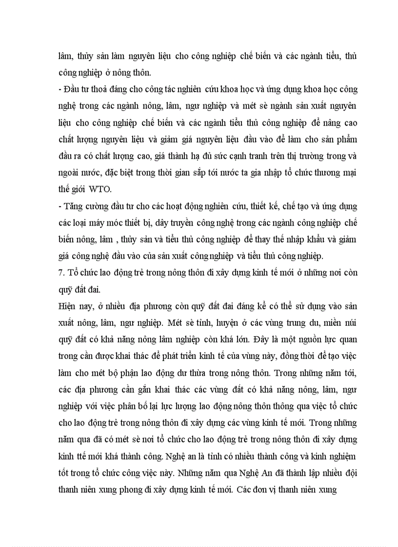 image for page Thực trạng và một số giải pháp sử dụng nguồn lao động nông thôn nước ta hiện nay