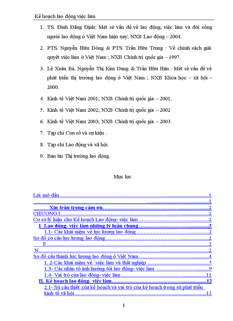 image for page Kế hoạch lao động việc làm