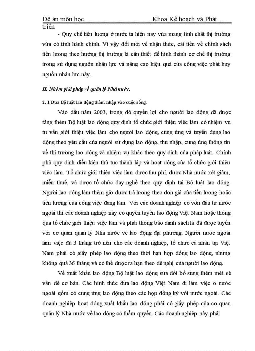 image for page Kế hoạch lao động việc làm và những giải pháp các giải pháp giải quyết việc làm trong thời kỳ kế hoạch 5 năm 2001 2005 ở Việt Nam