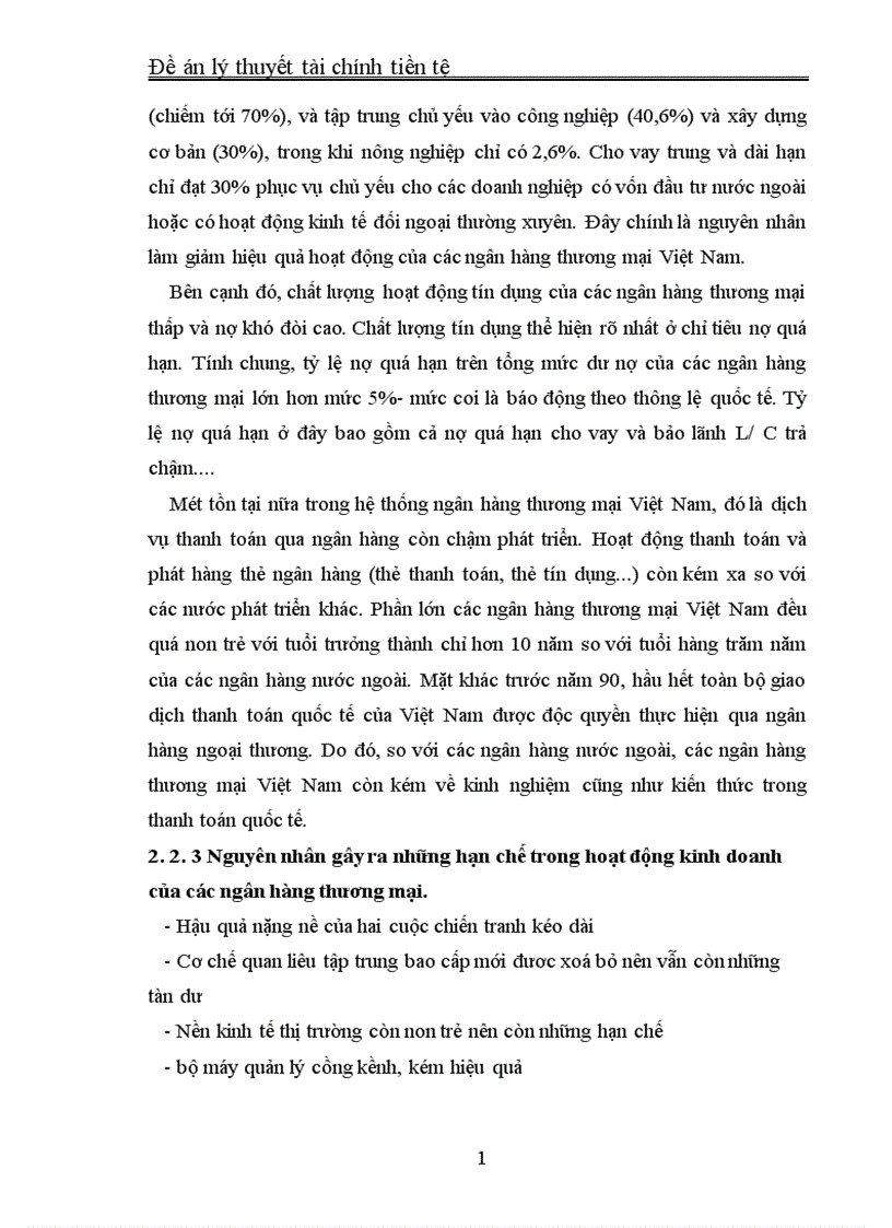image for page Giải pháp nâng cao hiệu quả hoạt động kinh doanh của các ngân hàng thương mại Việt Nam