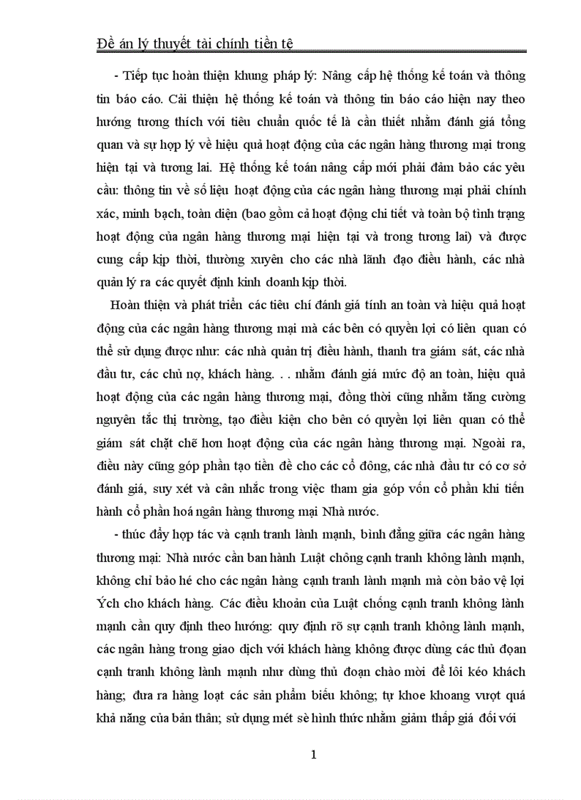 image for page Giải pháp nâng cao hiệu quả hoạt động kinh doanh của các ngân hàng thương mại Việt Nam