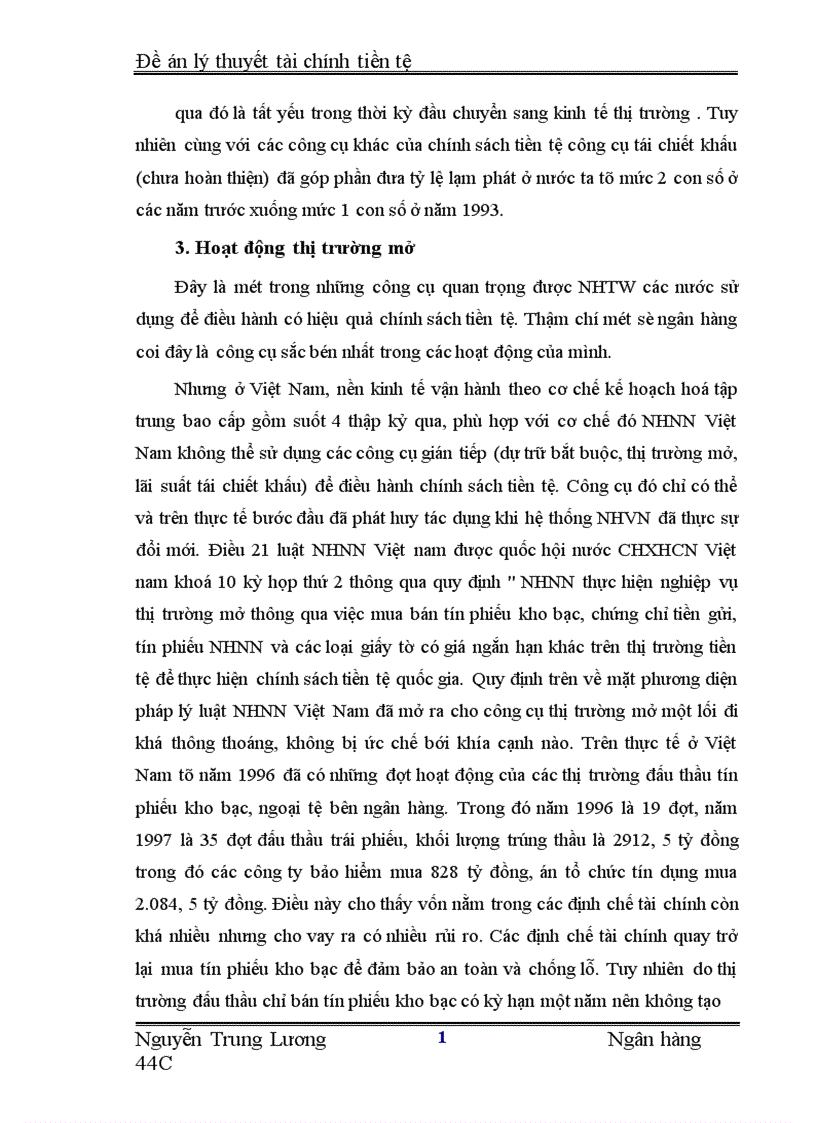 image for page Sử dụng chính sách tiền tệ nhằm kiểm soát lạm phát 1