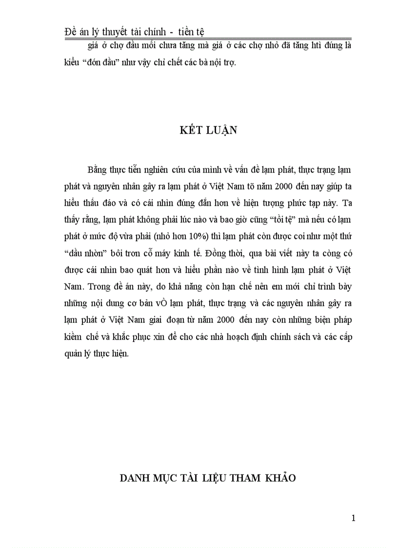 image for page Lạm phát và thực trạng lạm phát ở Việt Nam trong giai đoạn từ năm 2000 đến nay