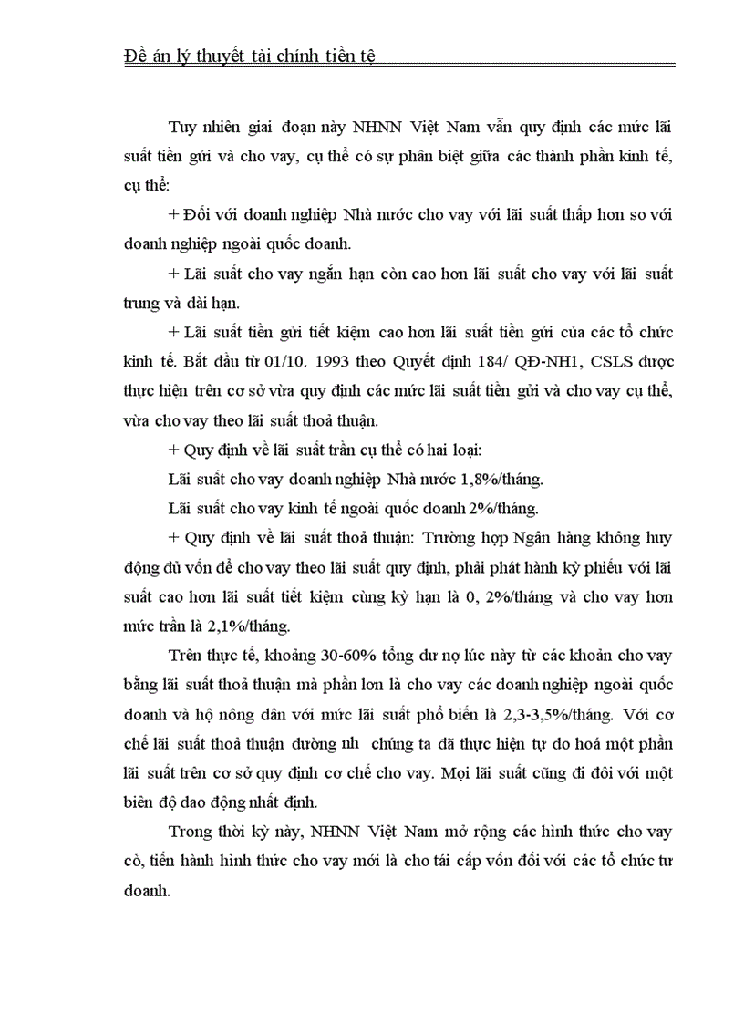 image for page Chính sách lãi suất ở Việt Nam