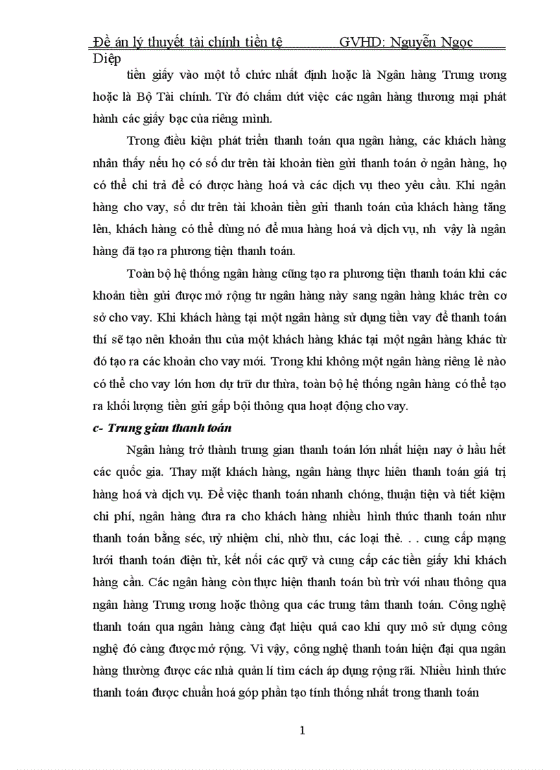 image for page Tín dụng ngân hàng và vai trò của tín dụng ngân hàng trong quá trình phát triển kinh tế xã hội