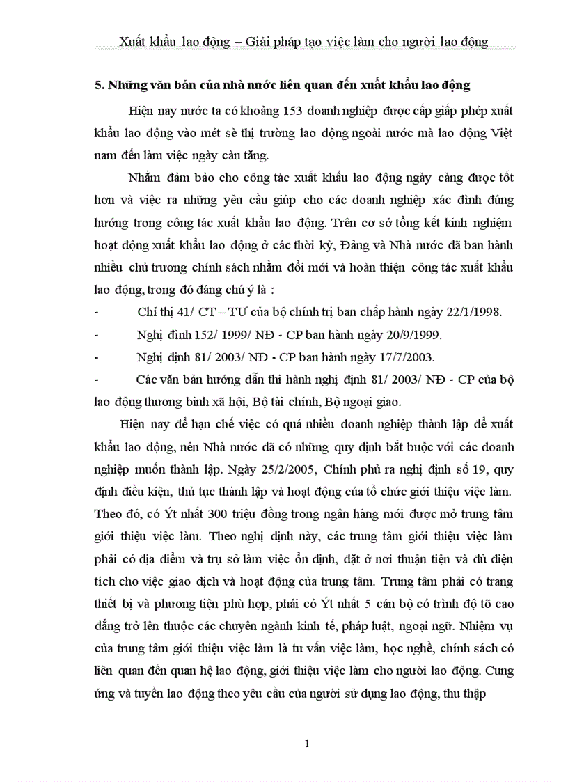 image for page Xuất khẩu lao động giải pháp tạo việc làm cho người lao động trong quá trình hội nhập