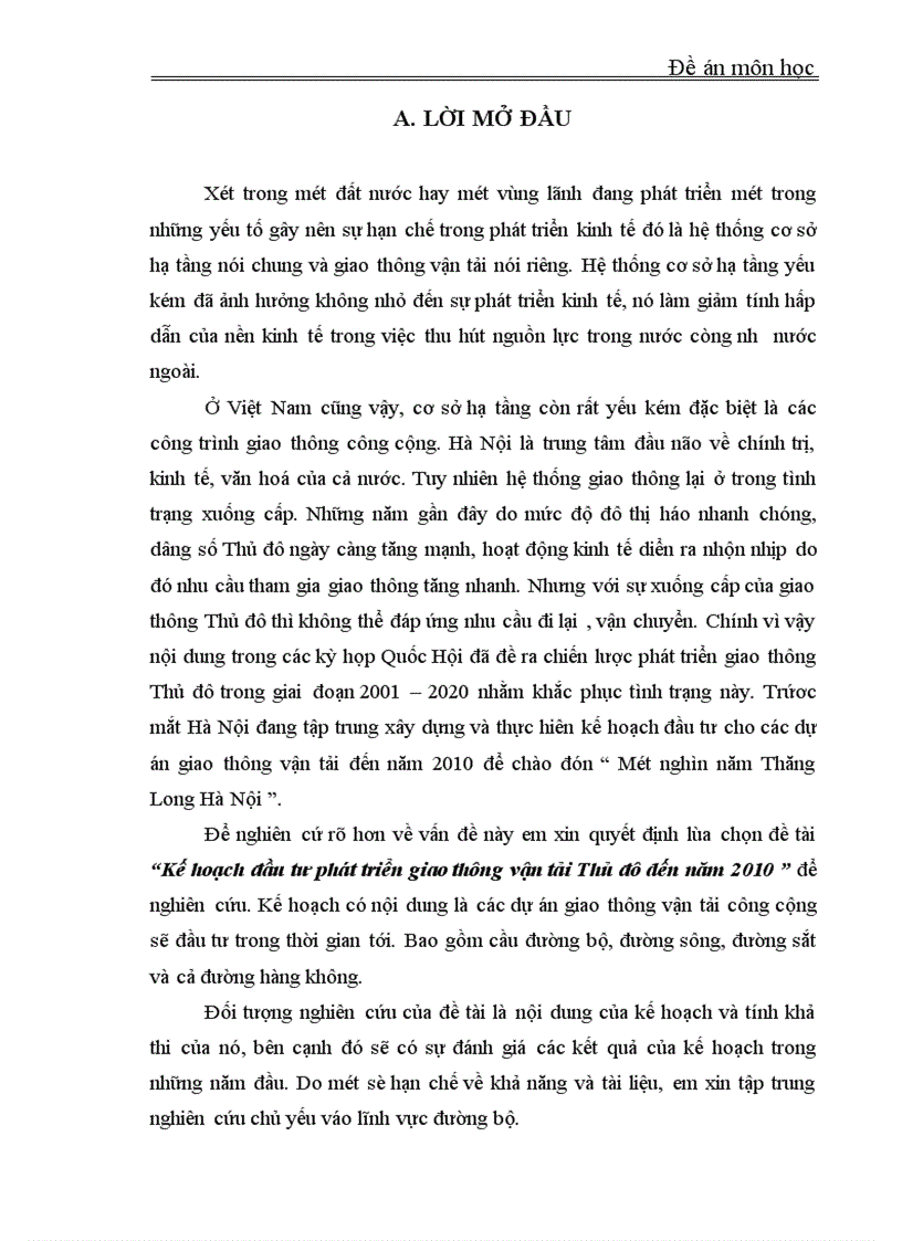 image for page Kế hoạch đầu tư phát triển giao thông vận tải Thủ đô dến năm 2010
