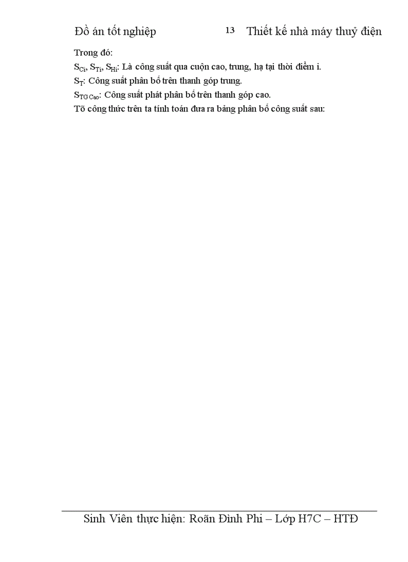 image for page Thiết kế nhà máy thuỷ điện công suất 4 x 100 MW cung cấp cho phụ tải điện áp máy phát phụ tải trung áp 110 kV Phụ tải cao áp 220 kV 1