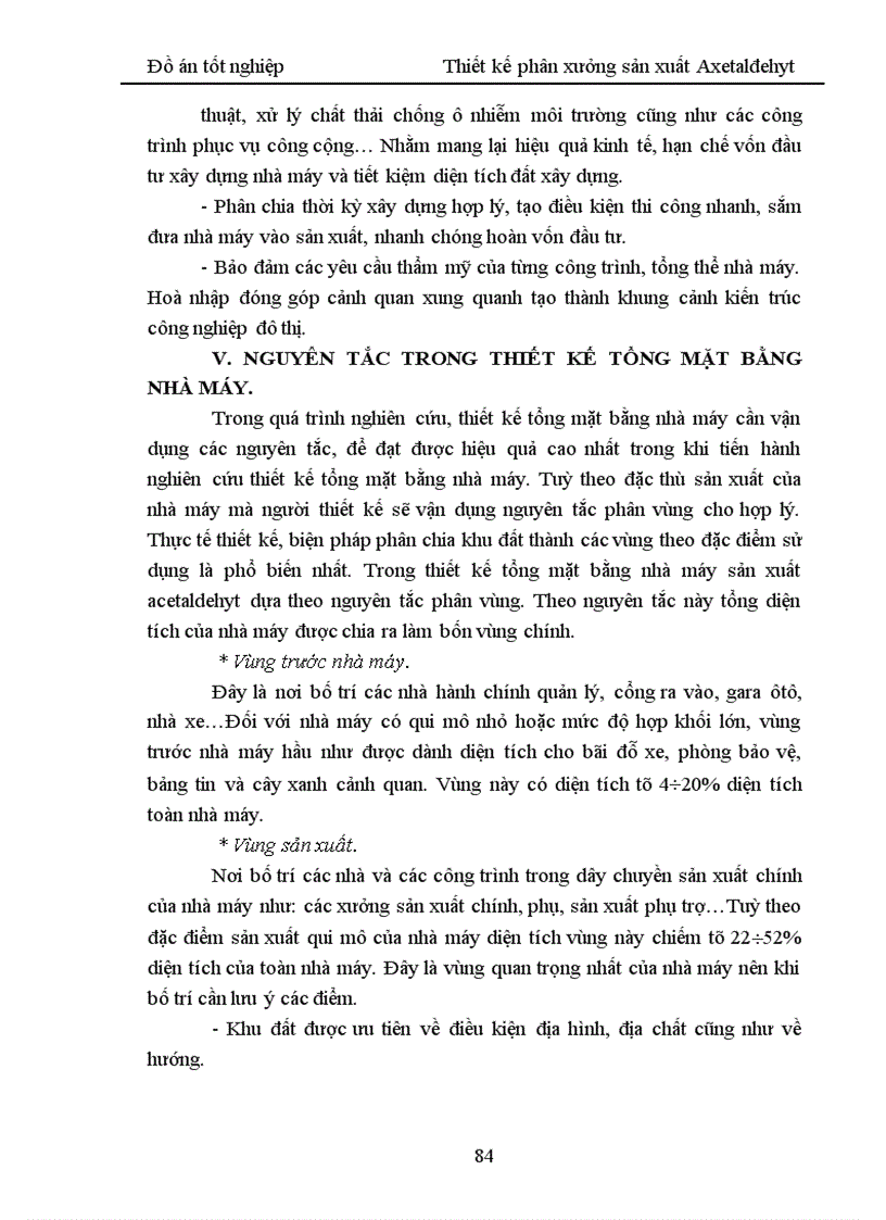 image for page Thiết kế phân xưởng sản xuất Axetaldehyt 1