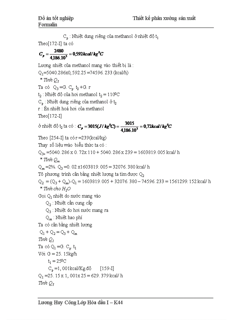 image for page Thiết kế phân xưởng sản xuất Formalin