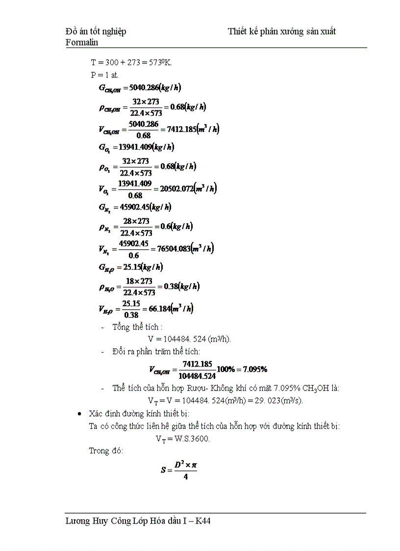 image for page Thiết kế phân xưởng sản xuất Formalin