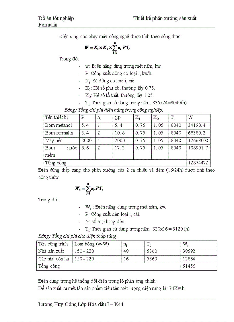 image for page Thiết kế phân xưởng sản xuất Formalin
