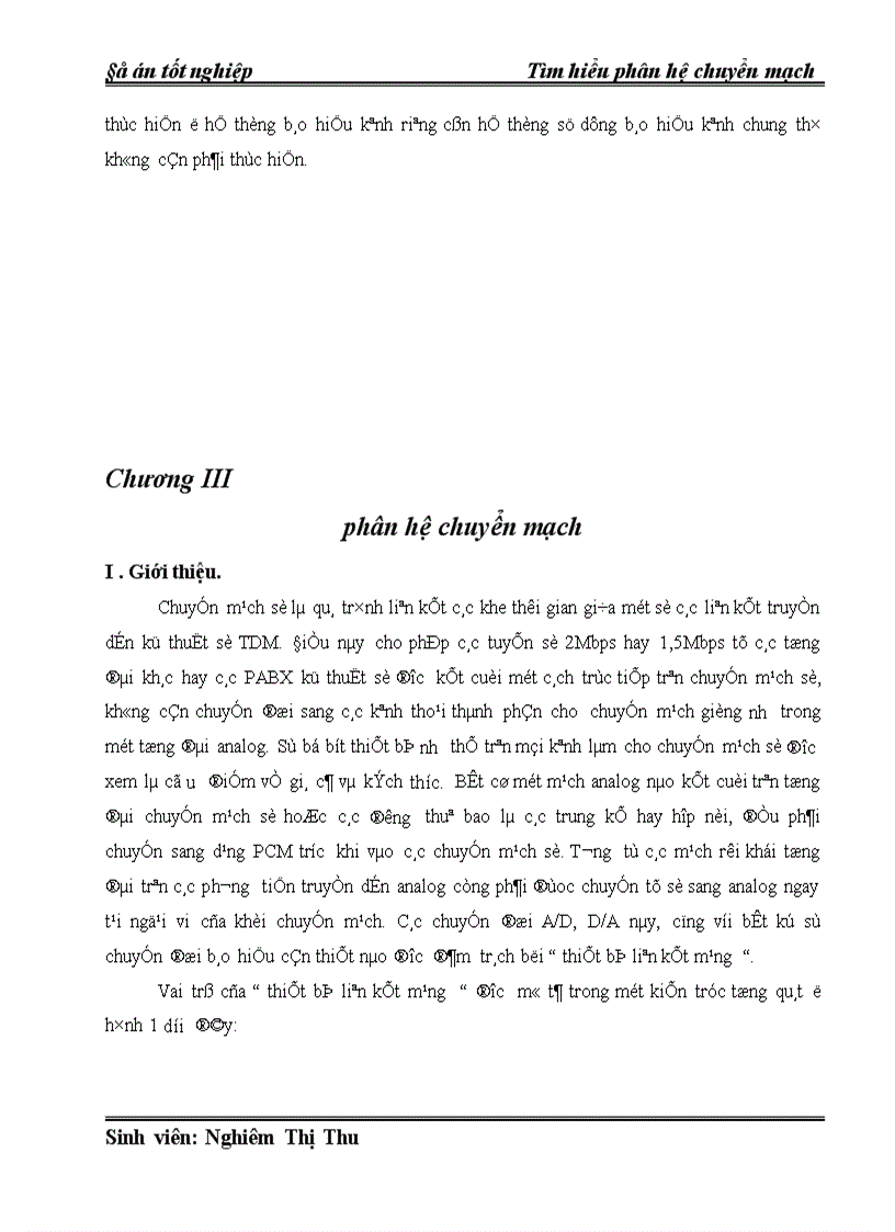 image for page Tìm hiểu phân hệ chuyển mạch 1