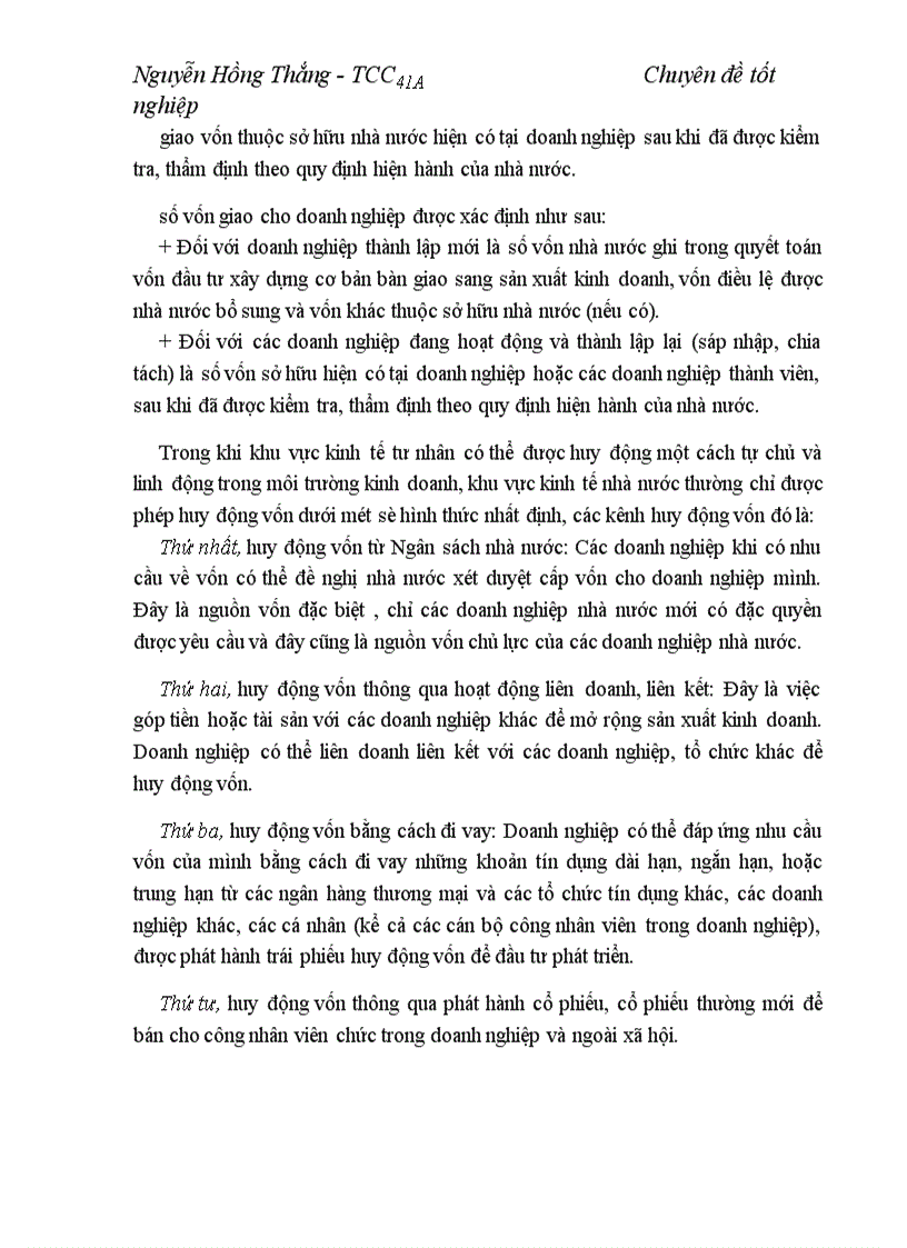 image for page Quản lý vốn nhà nước tại doanh nghiệp nhà nước Nghiên cứu vận dụng tại Nhà máy len Hà Đông