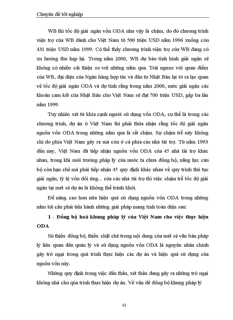 image for page Những giải pháp nhằm đẩy nhanh tiến độ giải ngân nguồn vốn hỗ trợ phát triển chính thức ODA tại Việt Nam giai đoạn 2001 2005