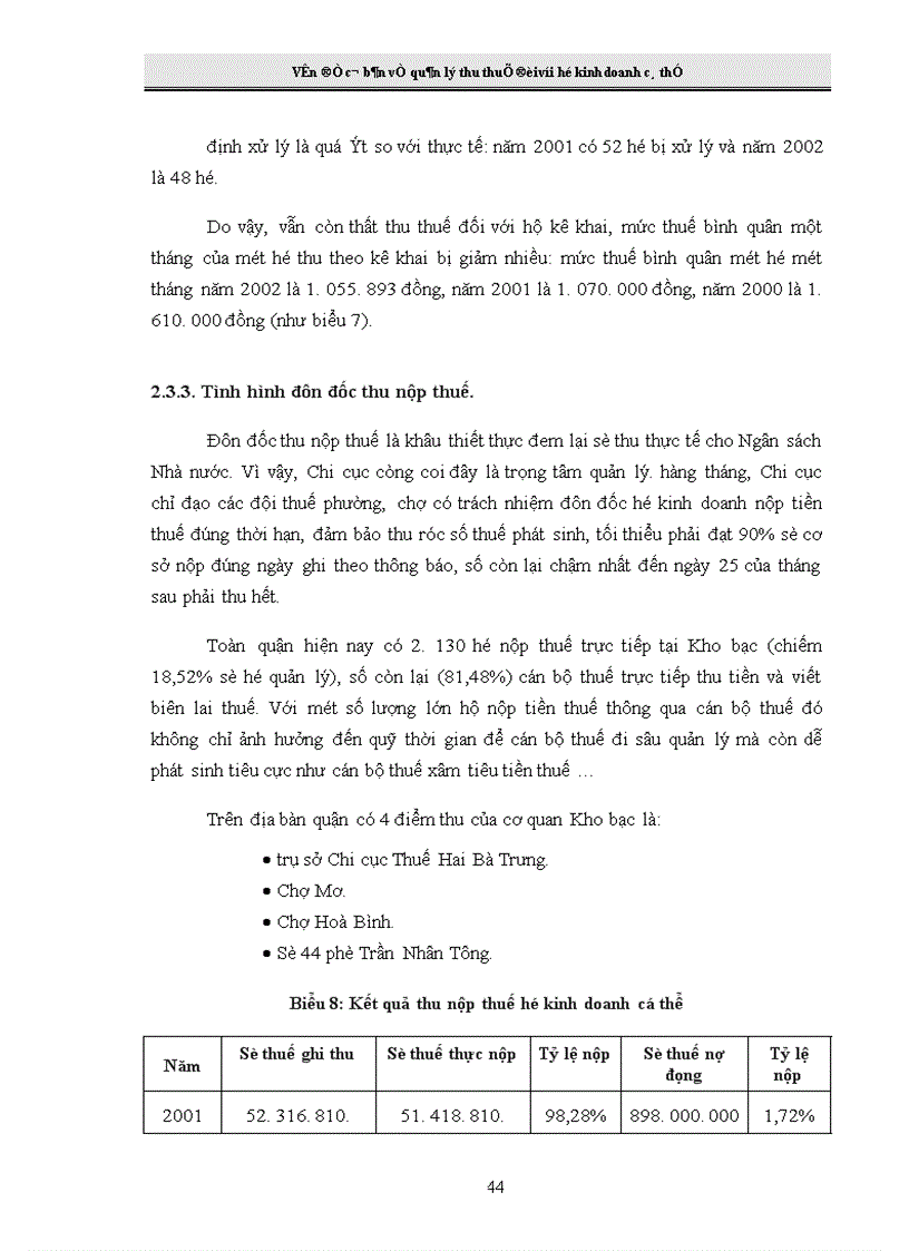 image for page Giải pháp tăng cường công tác quản lý thu thuế đối với hộ kinh doanh cá thể tại Chi cục Thuế Hai Bà Trưng
