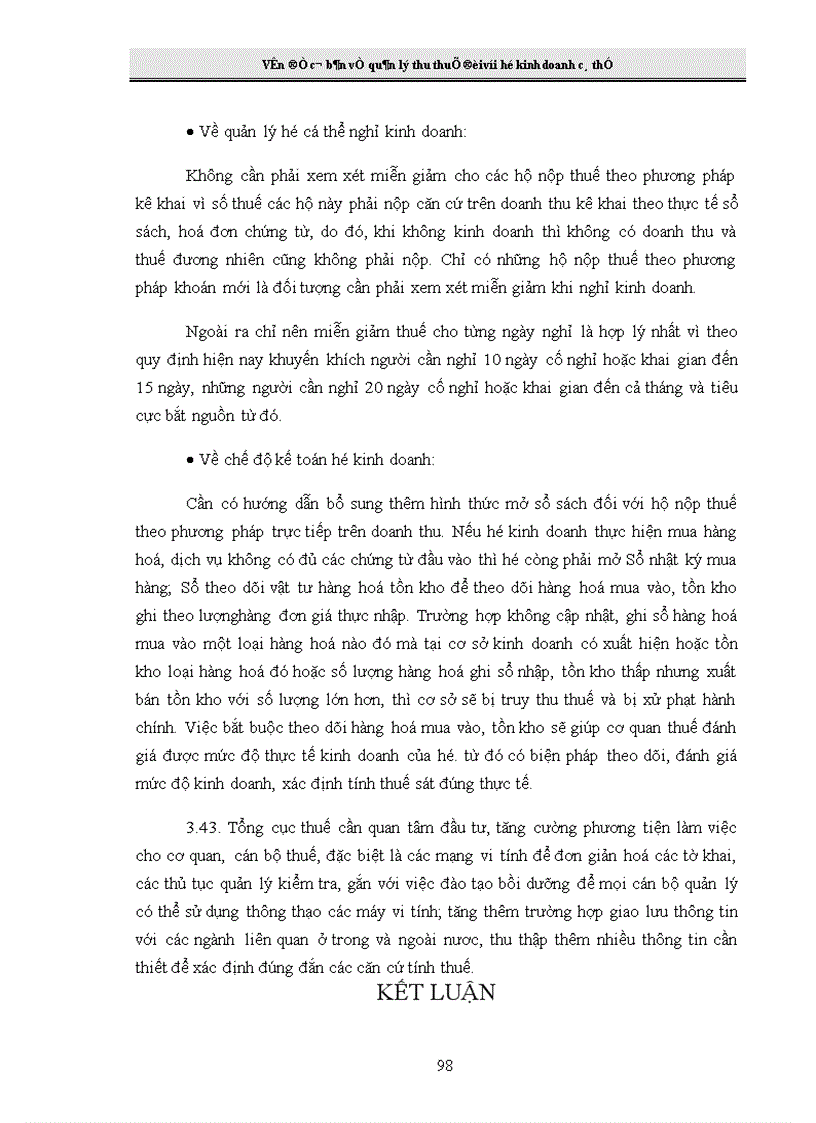 image for page Giải pháp tăng cường công tác quản lý thu thuế đối với hộ kinh doanh cá thể tại Chi cục Thuế Hai Bà Trưng